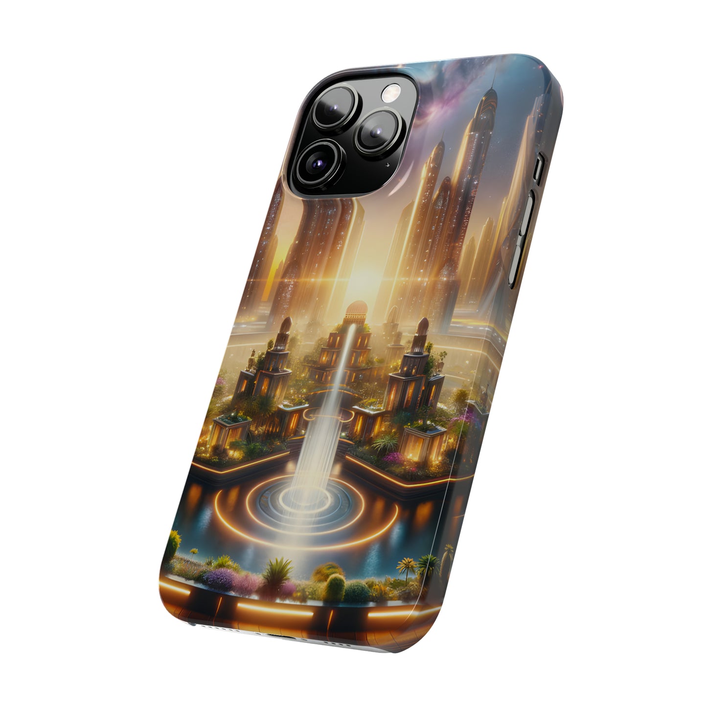 Nebula Gardens-Slim Phone Cases