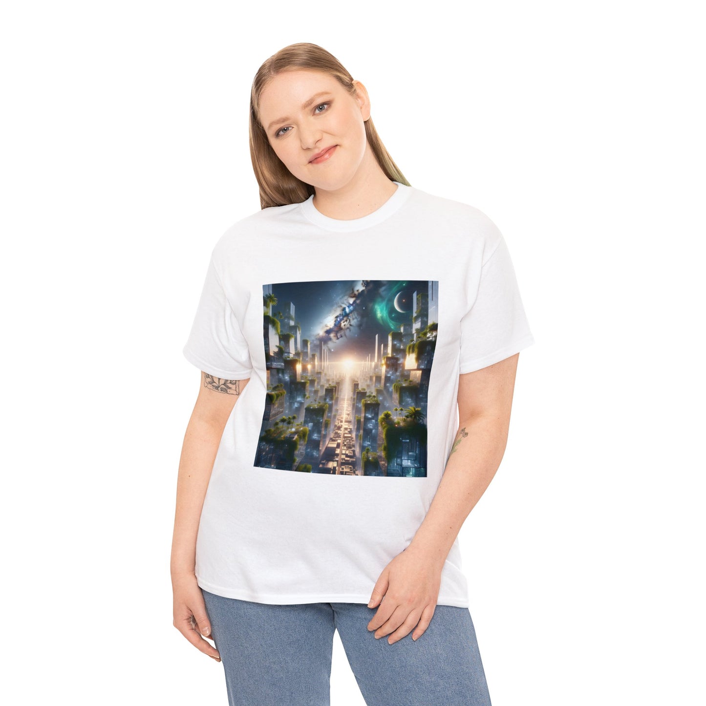 Astral Visions-Unisex Heavy Cotton Tee