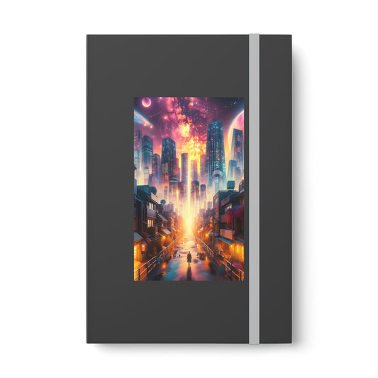 Elysian Visions-Color Contrast Notebook - Ruled