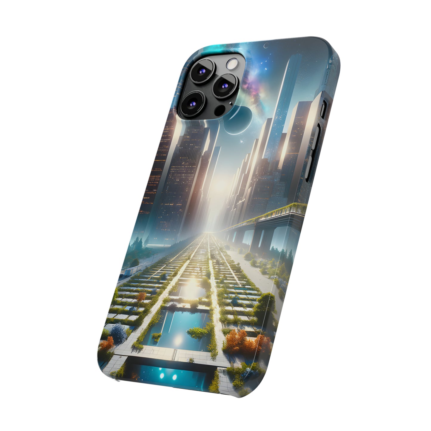 CyberScape Masterworks-Slim Phone Cases