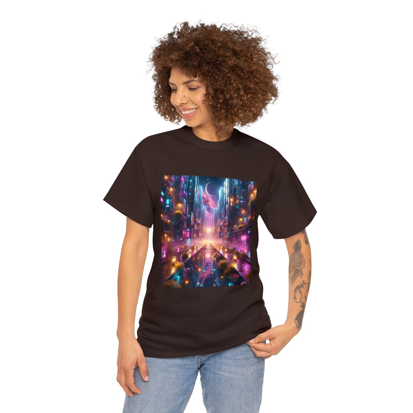 CrystalScape-Unisex Heavy Cotton Tee