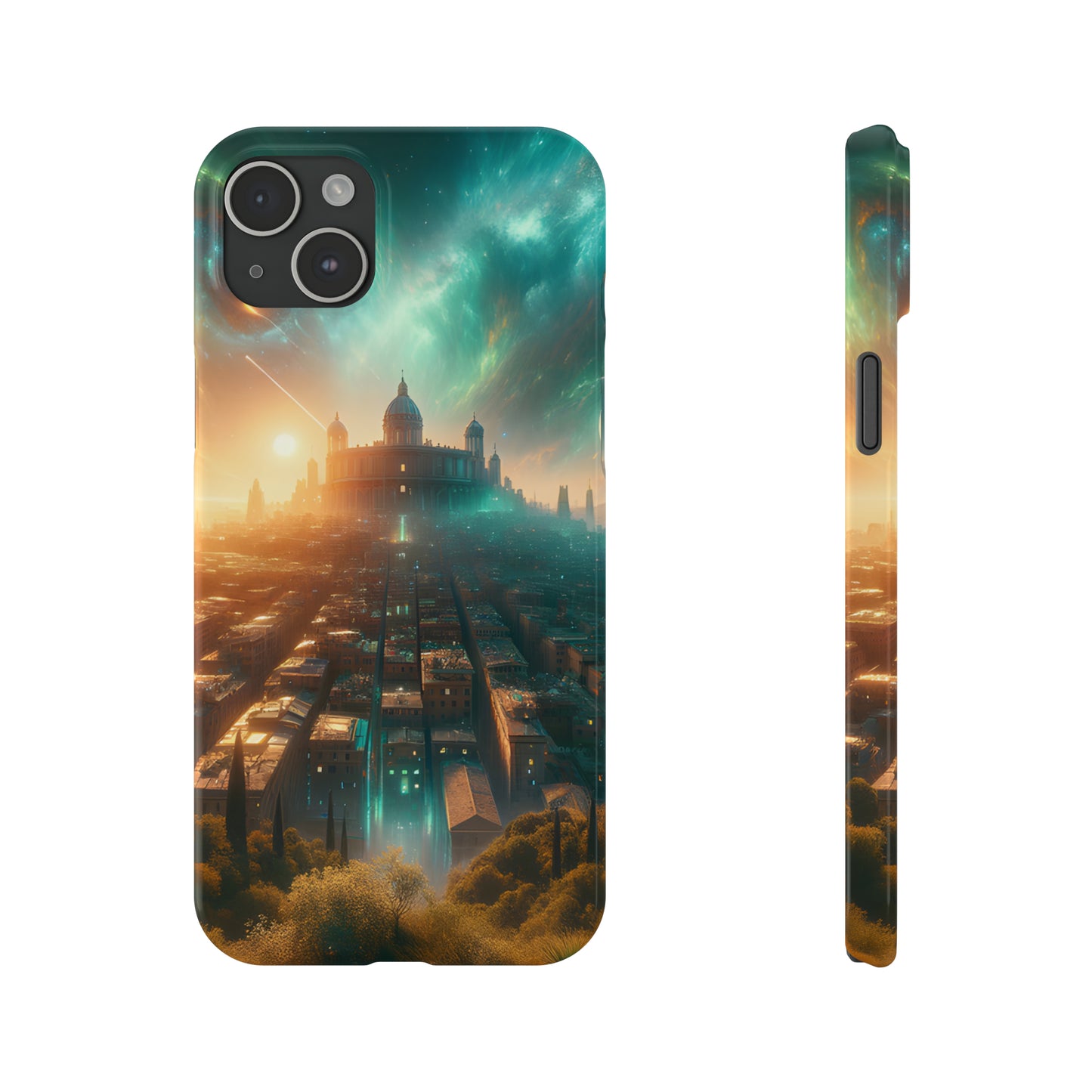 Titanium Dreams-Slim Phone Cases