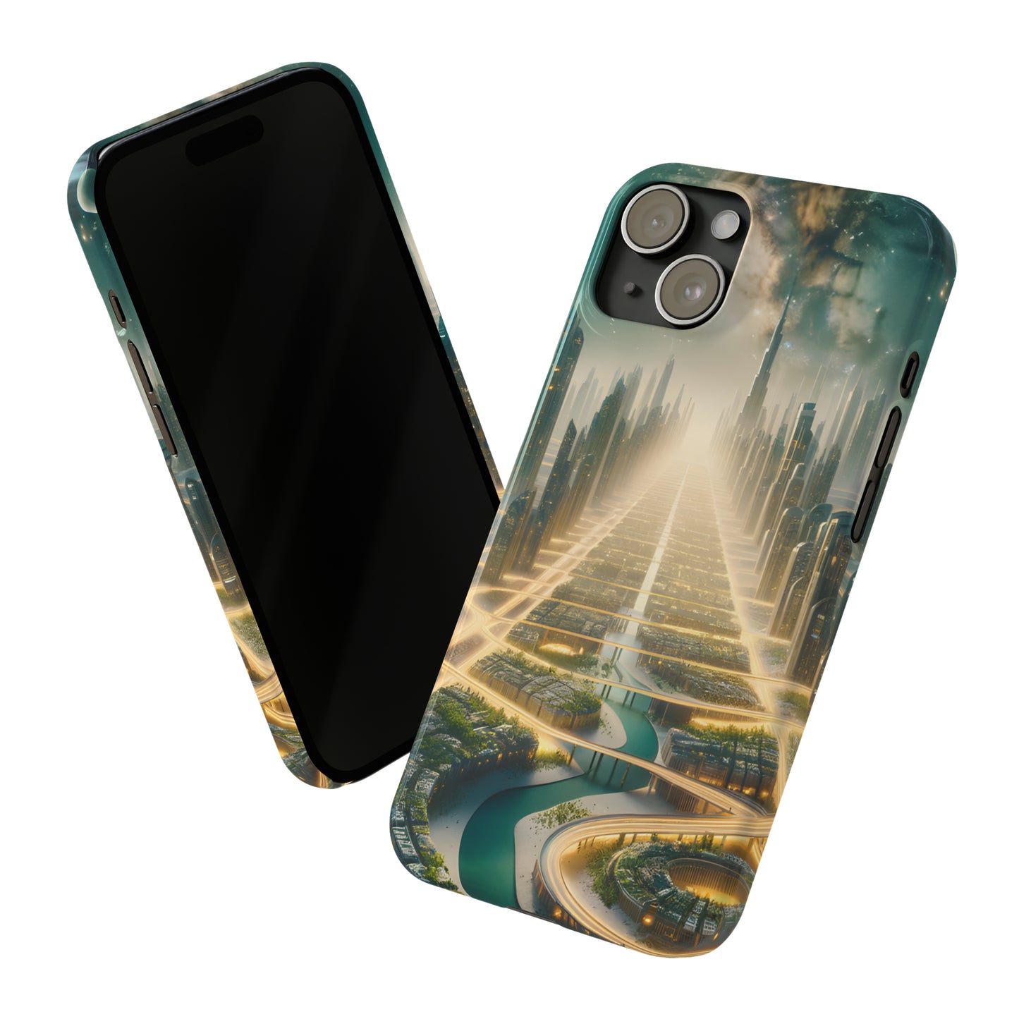 Zephyr Sands-Slim Phone Cases