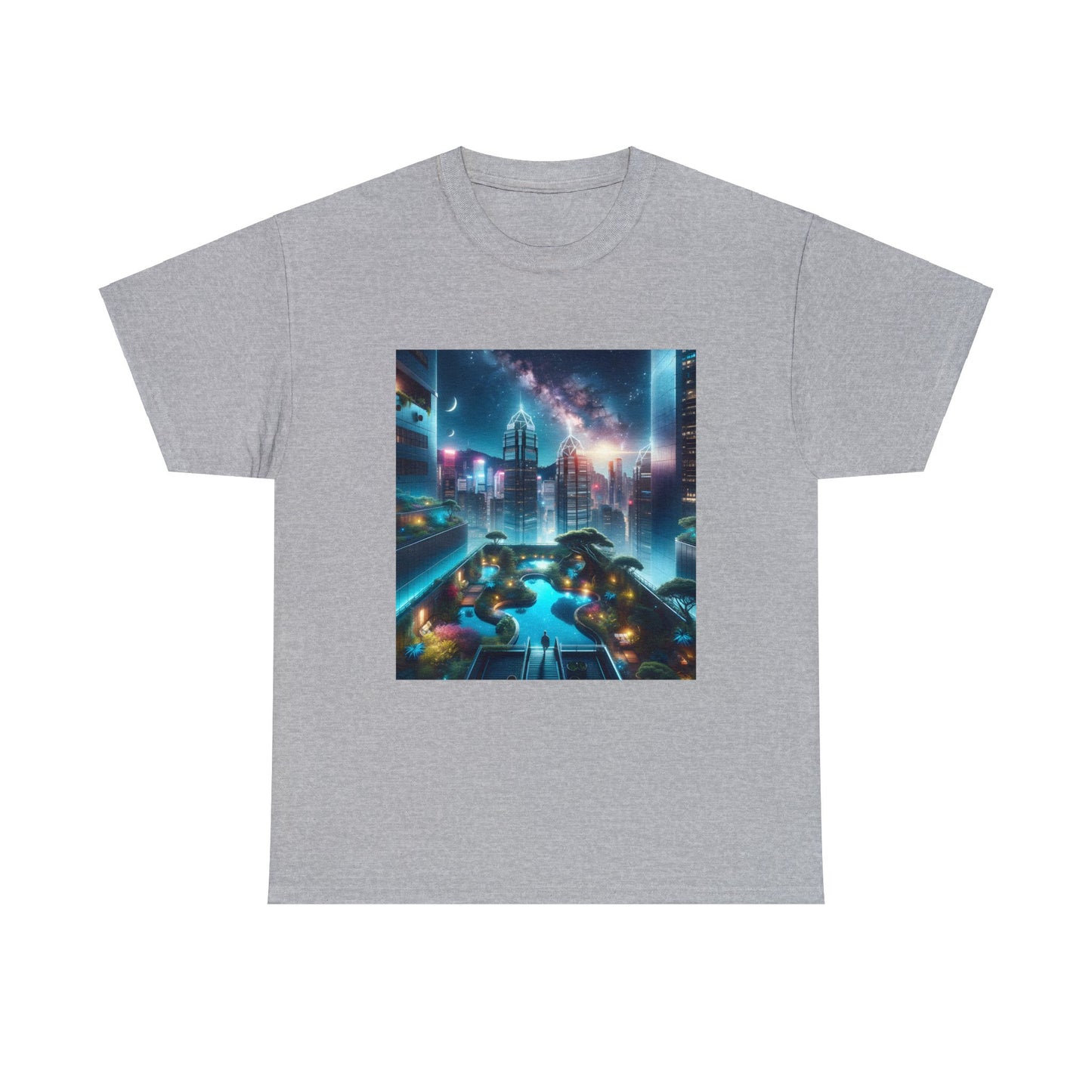 Luminosity Garden-Unisex Heavy Cotton Tee