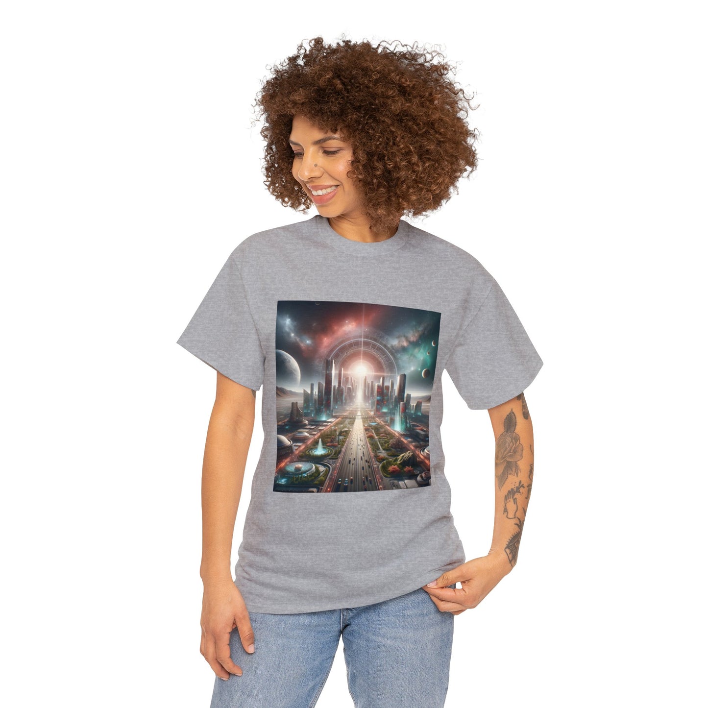 Vegas Vortex-Unisex Heavy Cotton Tee