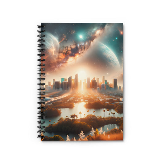 Diamondscape Dreams-Spiral Notebook - Ruled Line