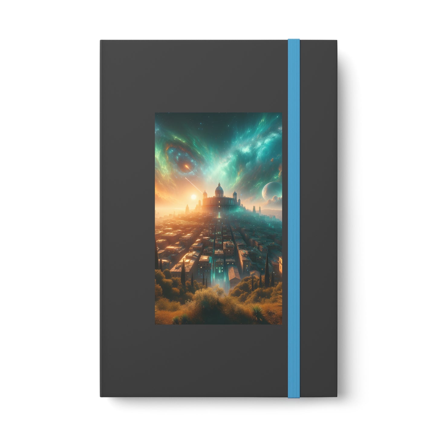 Titanium Dreams-Color Contrast Notebook - Ruled