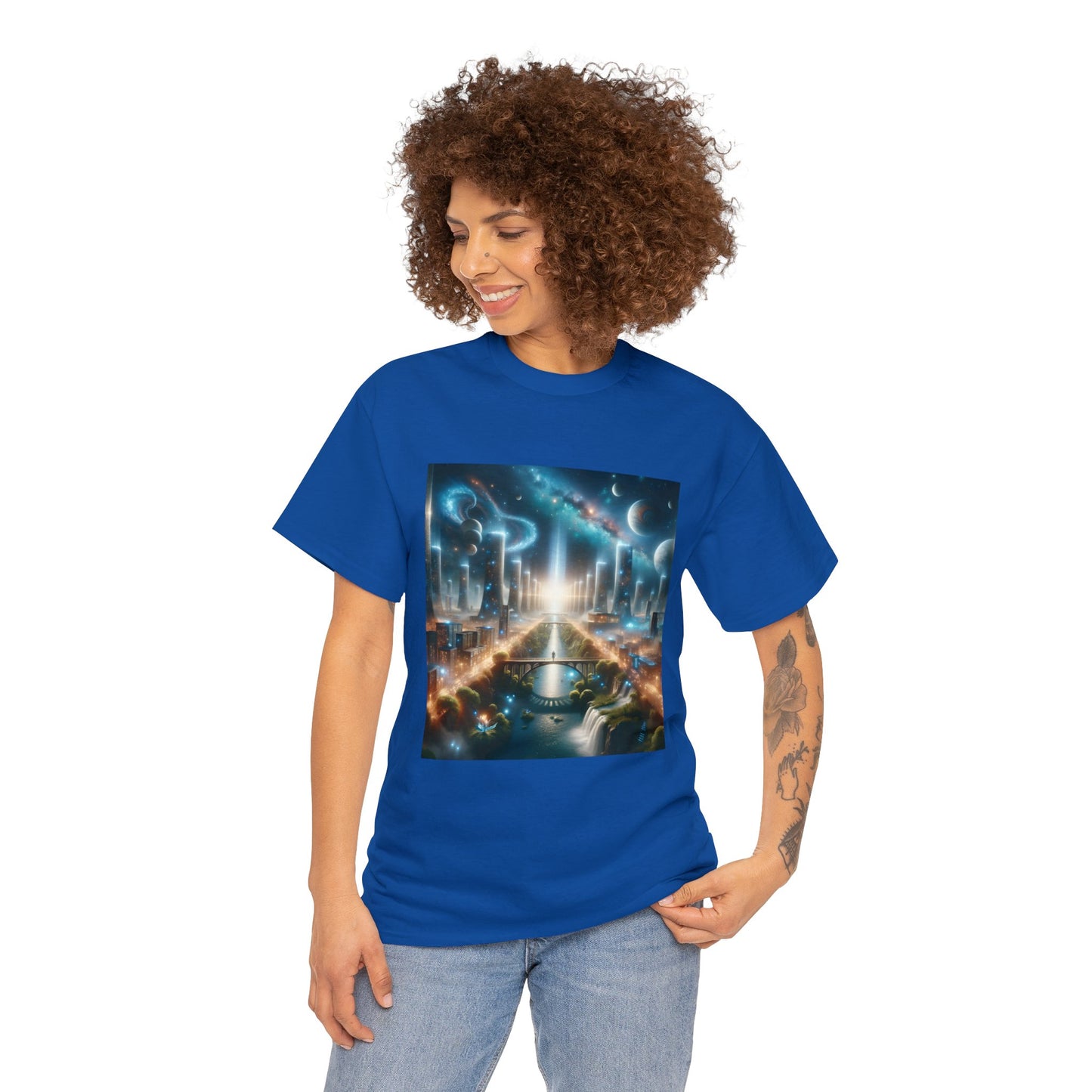 Stellar Dreams-Unisex Heavy Cotton Tee