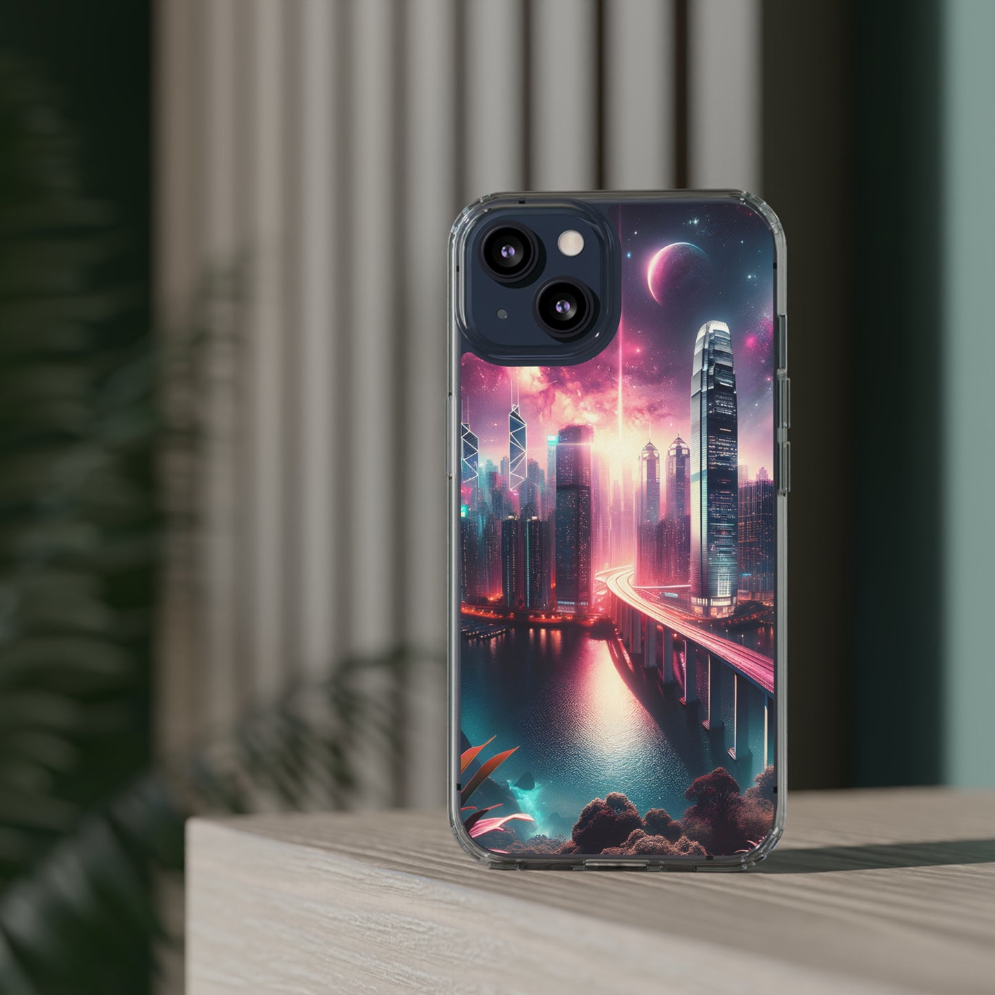 Aqua Skyline-Clear Cases