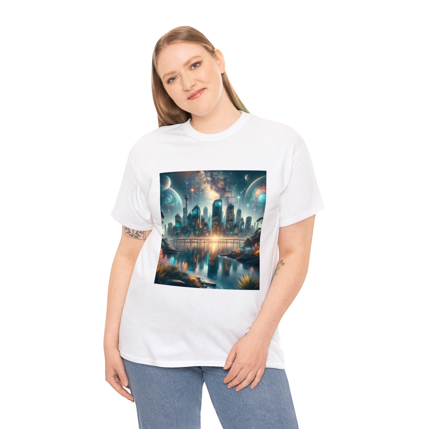 Nova Phosphor-Unisex Heavy Cotton Tee