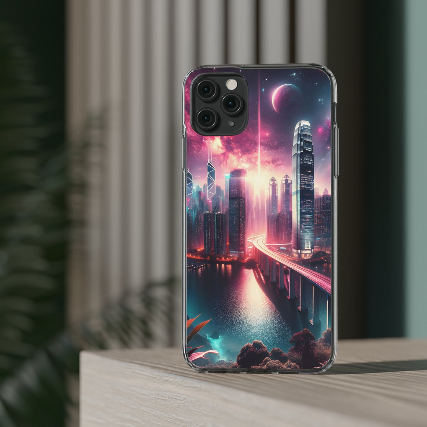 Aqua Skyline-Clear Cases