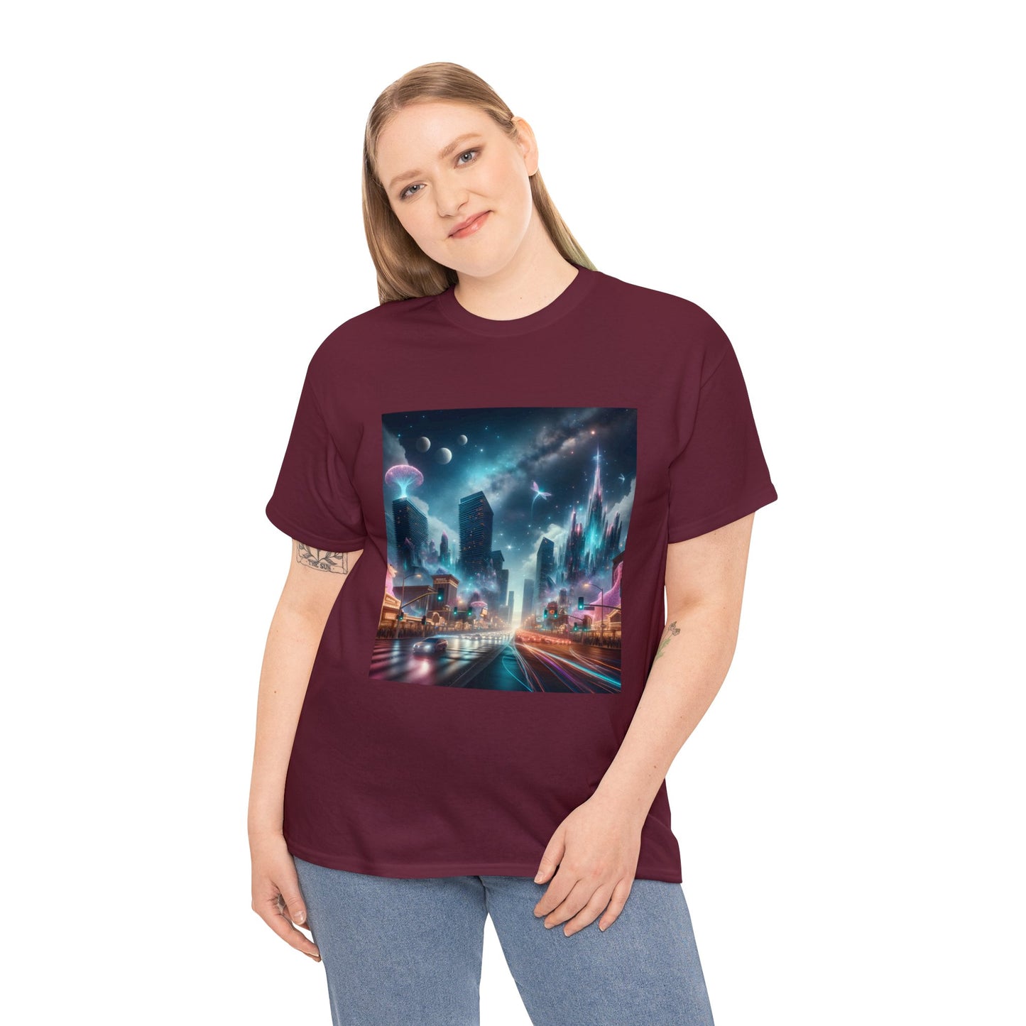 Luminous Dreams-Unisex Heavy Cotton Tee