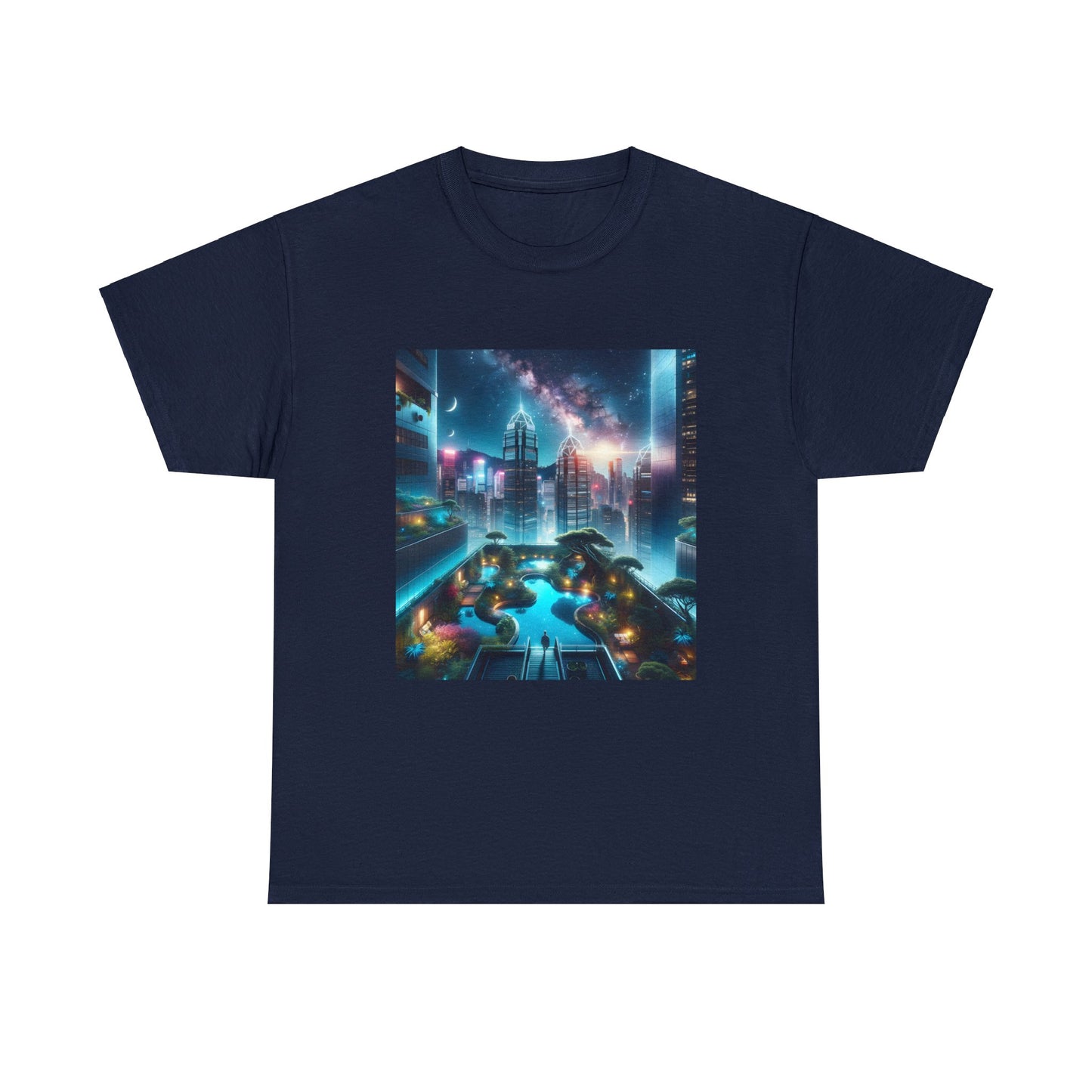 Luminosity Garden-Unisex Heavy Cotton Tee