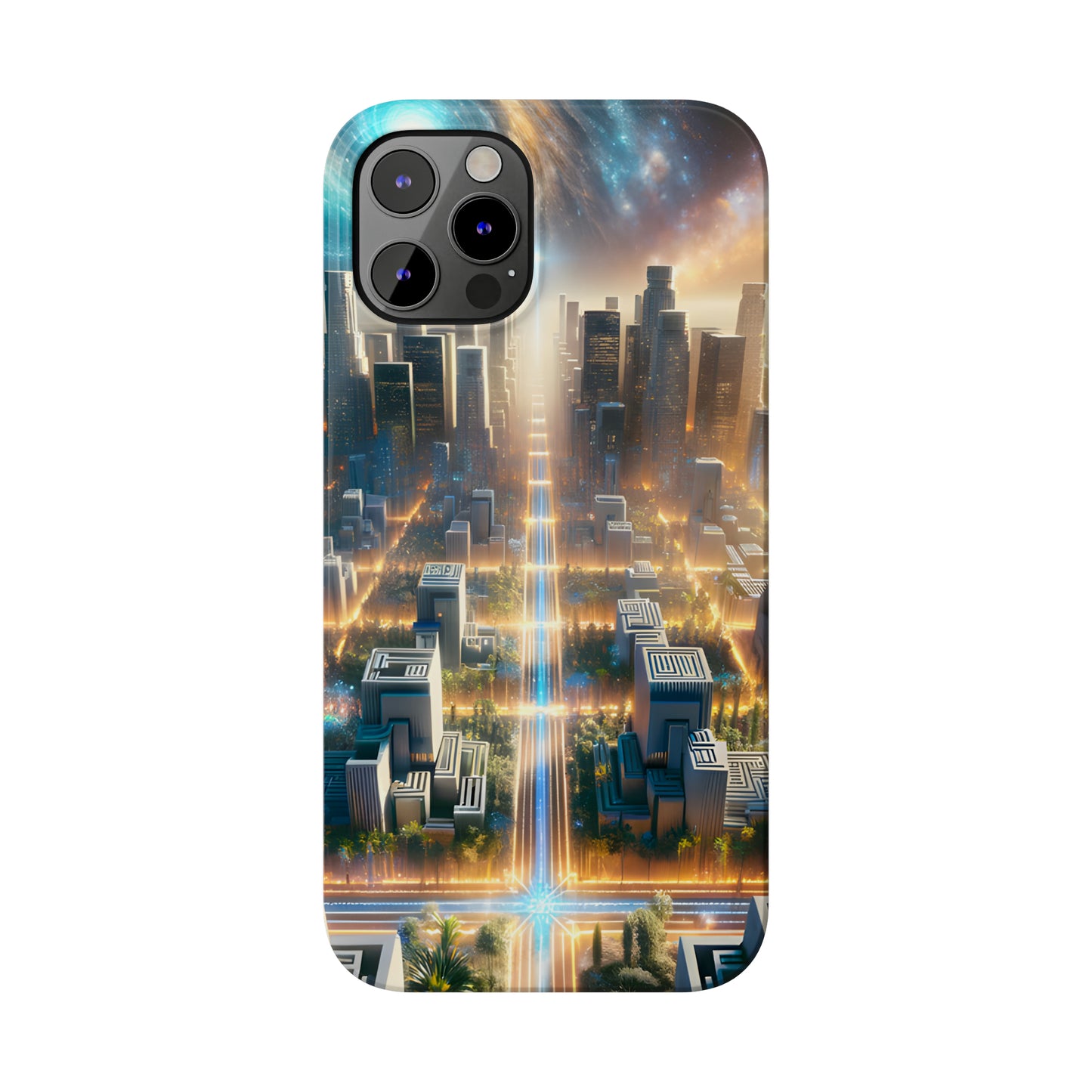 Luminaris Marbleus-Slim Phone Cases