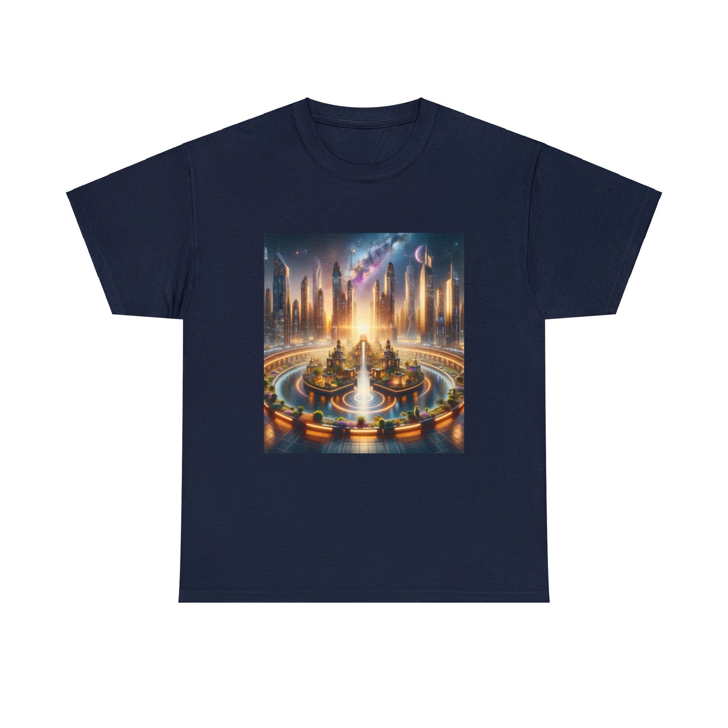 Nebula Gardens-Unisex Heavy Cotton Tee