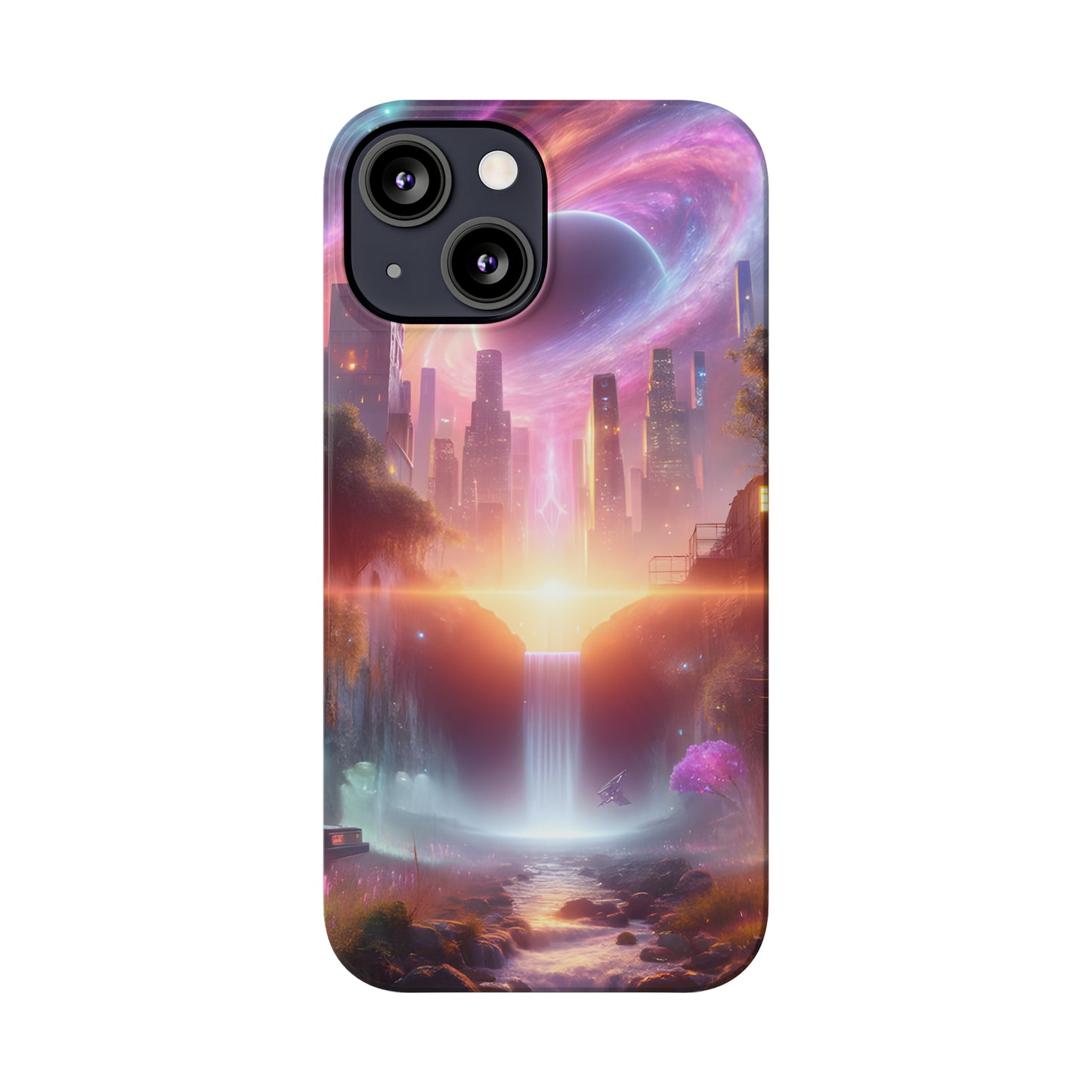 Luminaria Realm-Slim Phone Cases