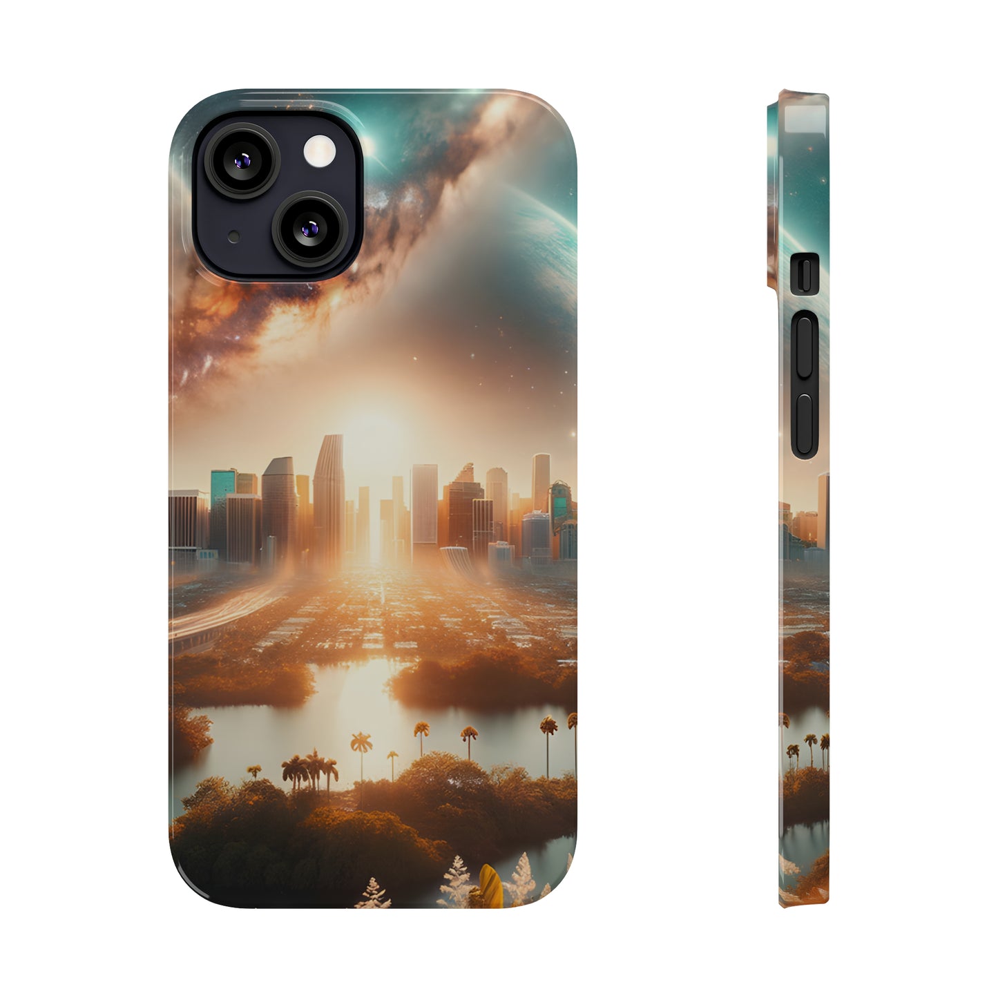 Diamondscape Dreams-Slim Phone Cases