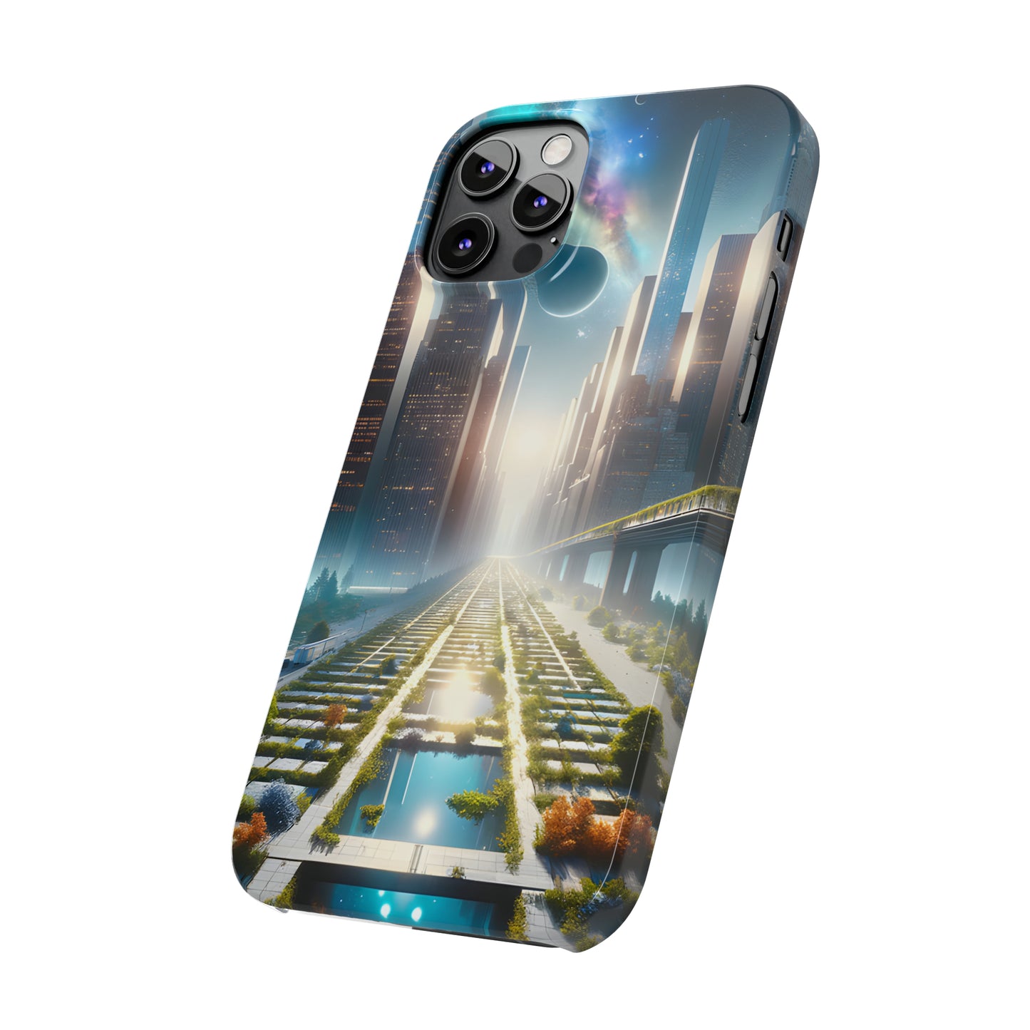 CyberScape Masterworks-Slim Phone Cases