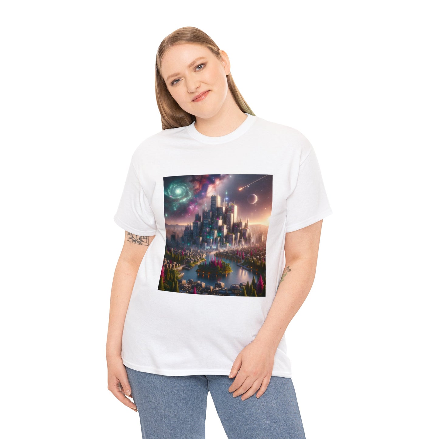 Tokyo Dreamscape-Unisex Heavy Cotton Tee