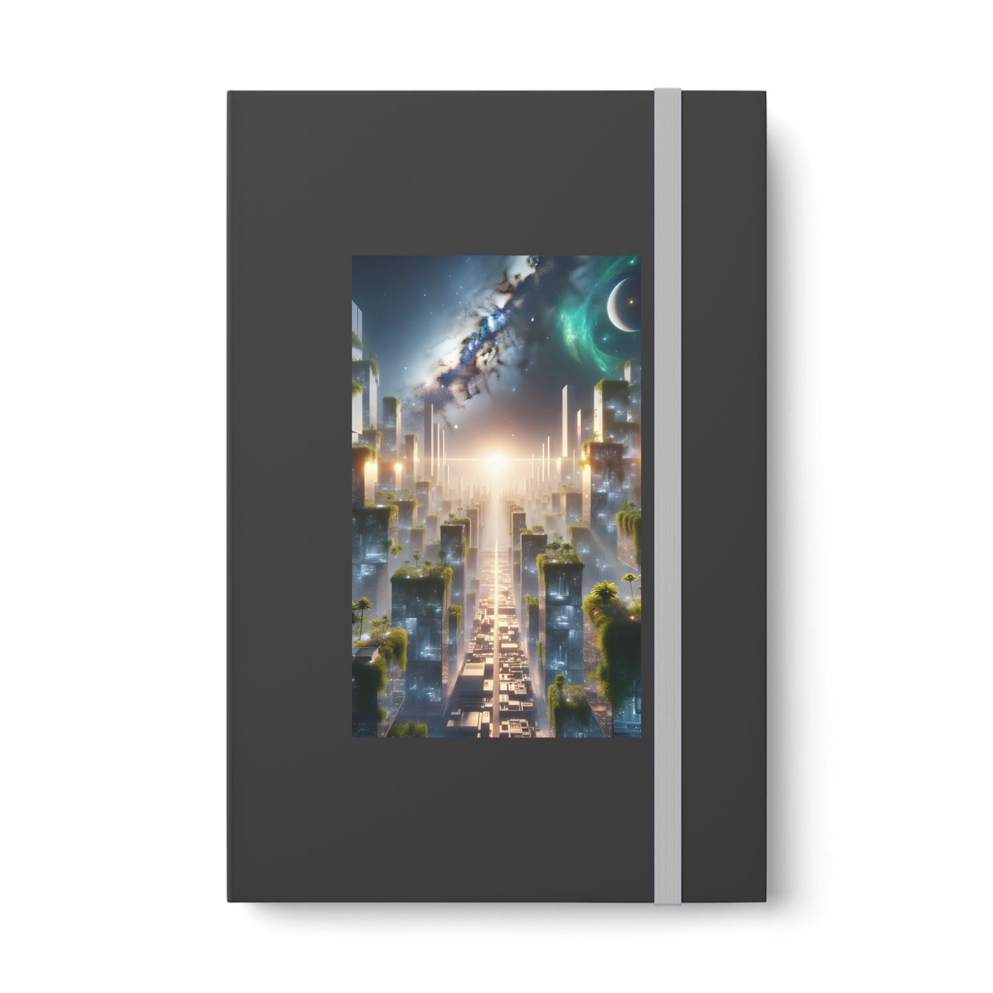 Astral Visions-Color Contrast Notebook - Ruled