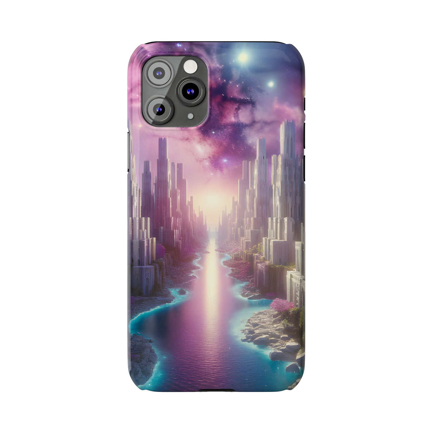 Marble Dreams-Slim Phone Cases