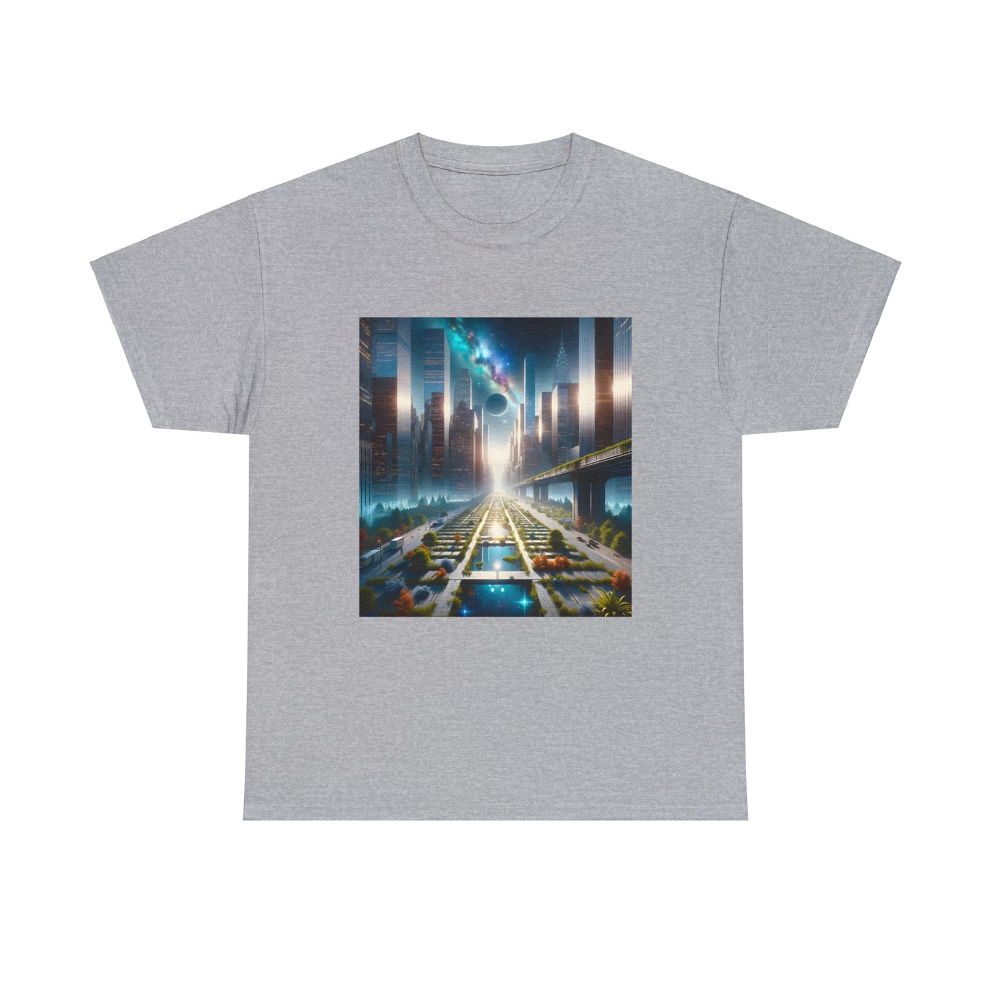 CyberScape Masterworks-Unisex Heavy Cotton Tee