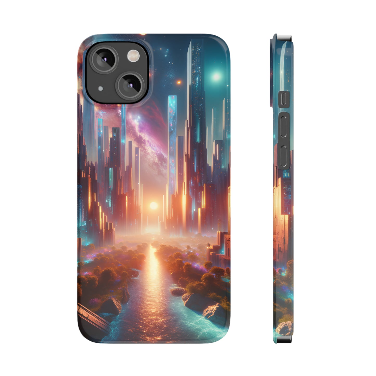 MarbleSky Studios-Slim Phone Cases