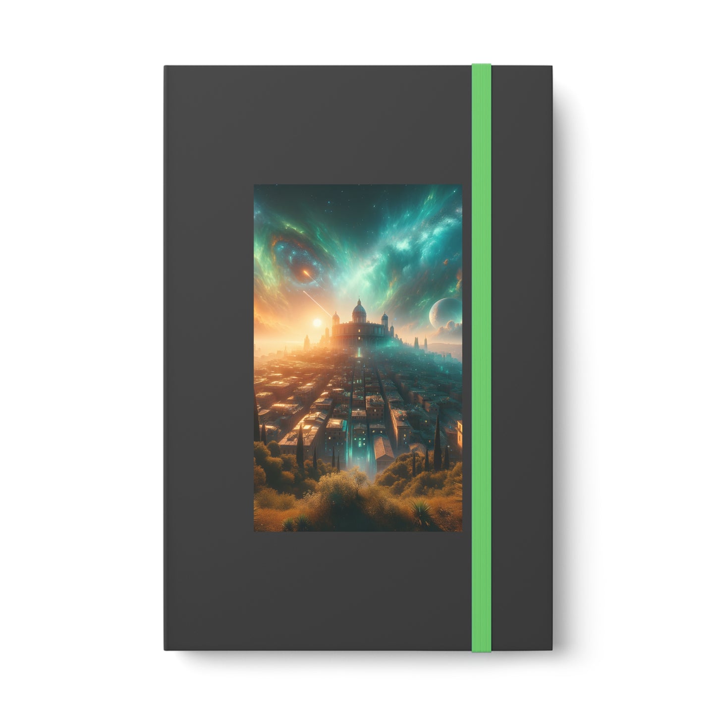 Titanium Dreams-Color Contrast Notebook - Ruled