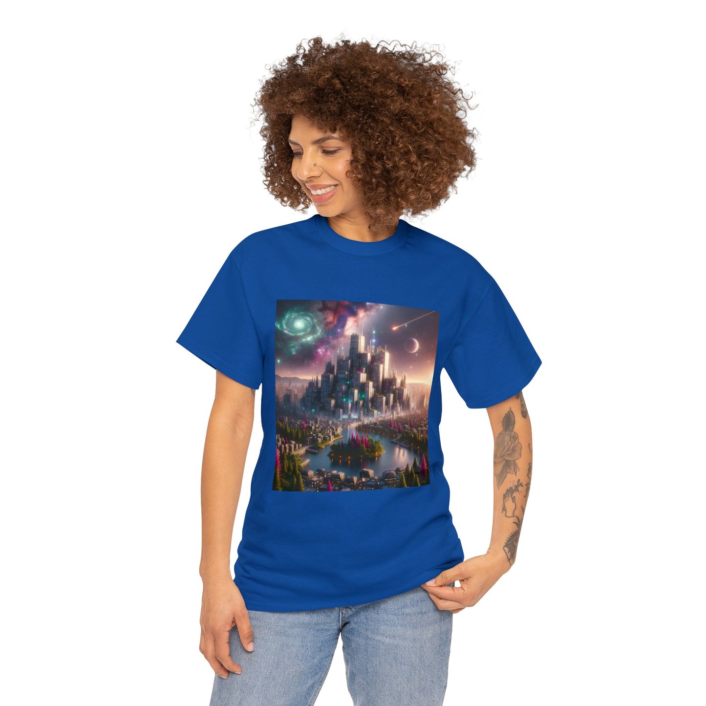 Tokyo Dreamscape-Unisex Heavy Cotton Tee