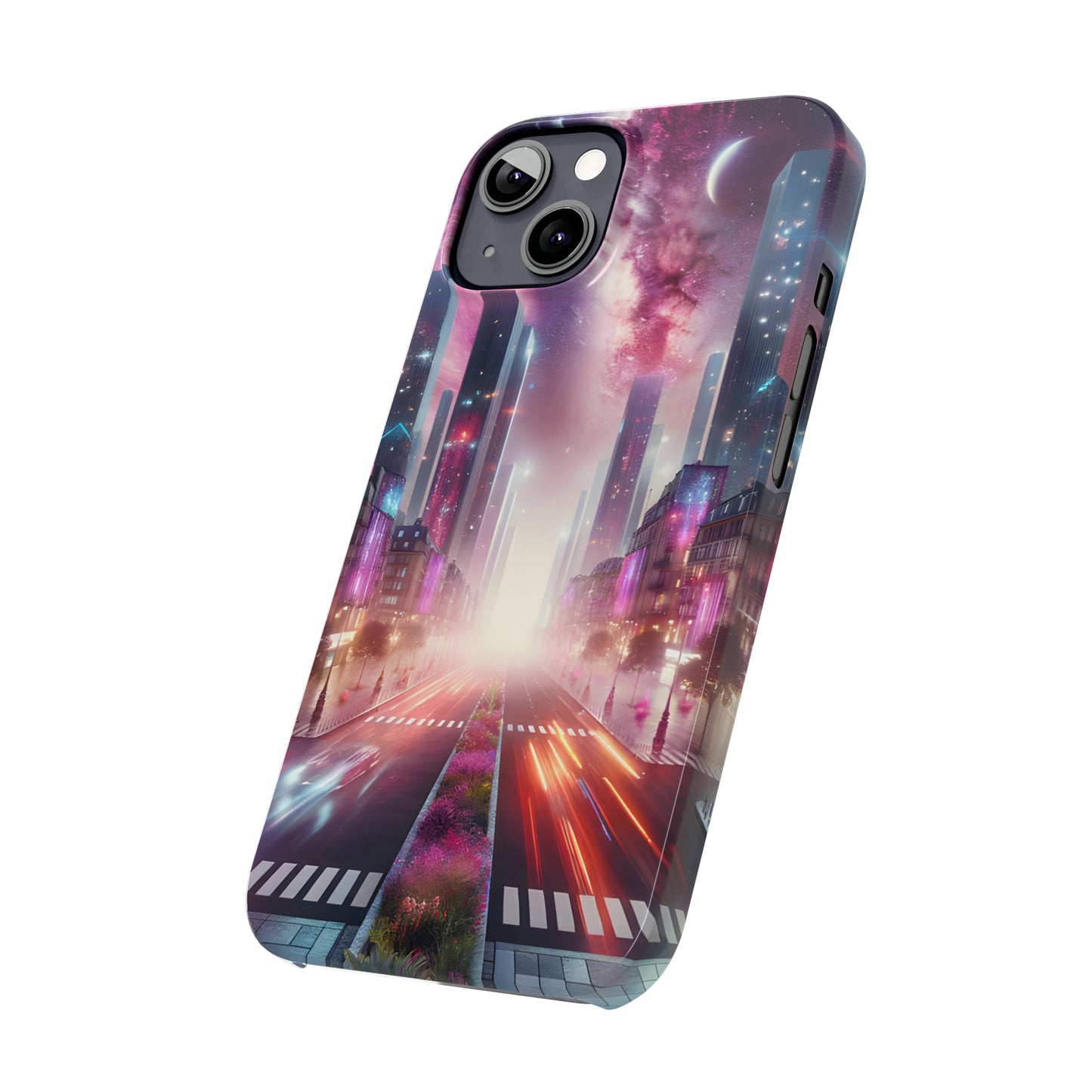 Paris Nightfall-Slim Phone Cases