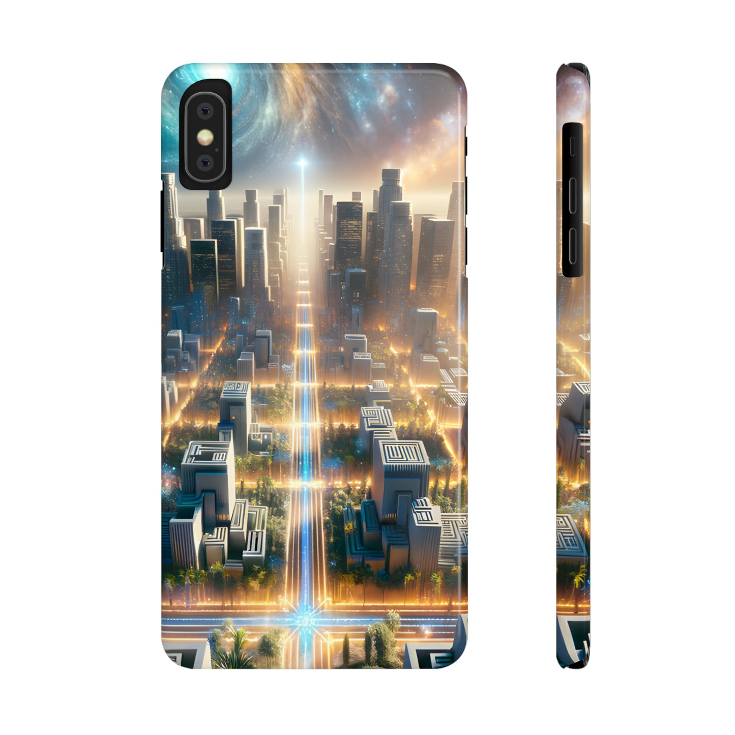 Luminaris Marbleus-Slim Phone Cases