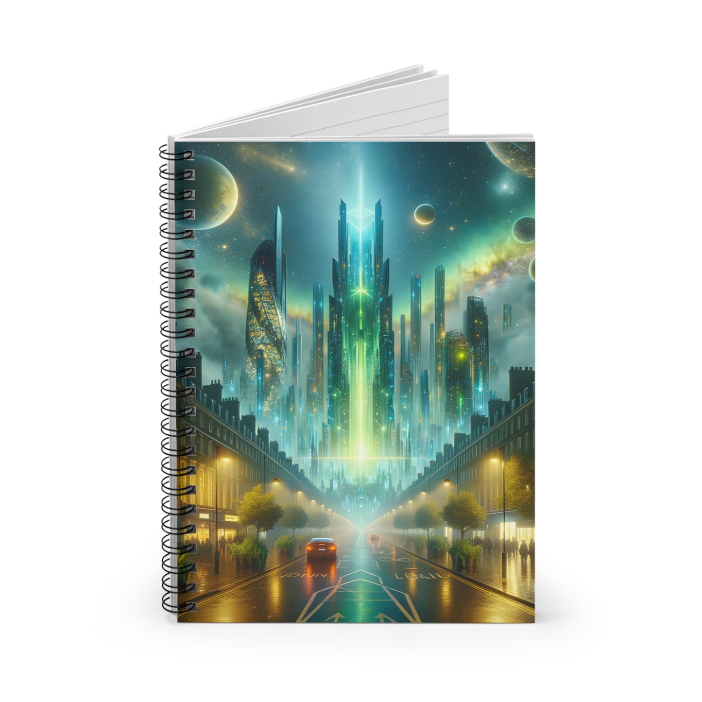 Artiste Londonium-Spiral Notebook - Ruled Line