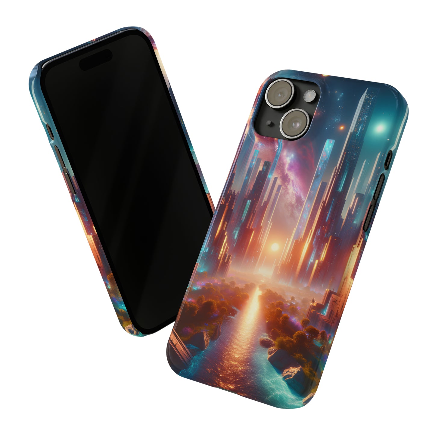 MarbleSky Studios-Slim Phone Cases