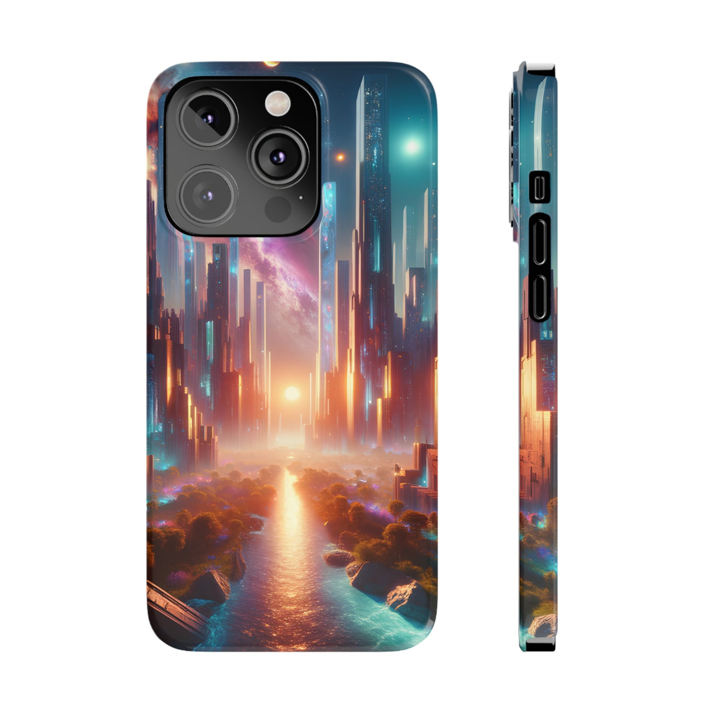 MarbleSky Studios-Slim Phone Cases