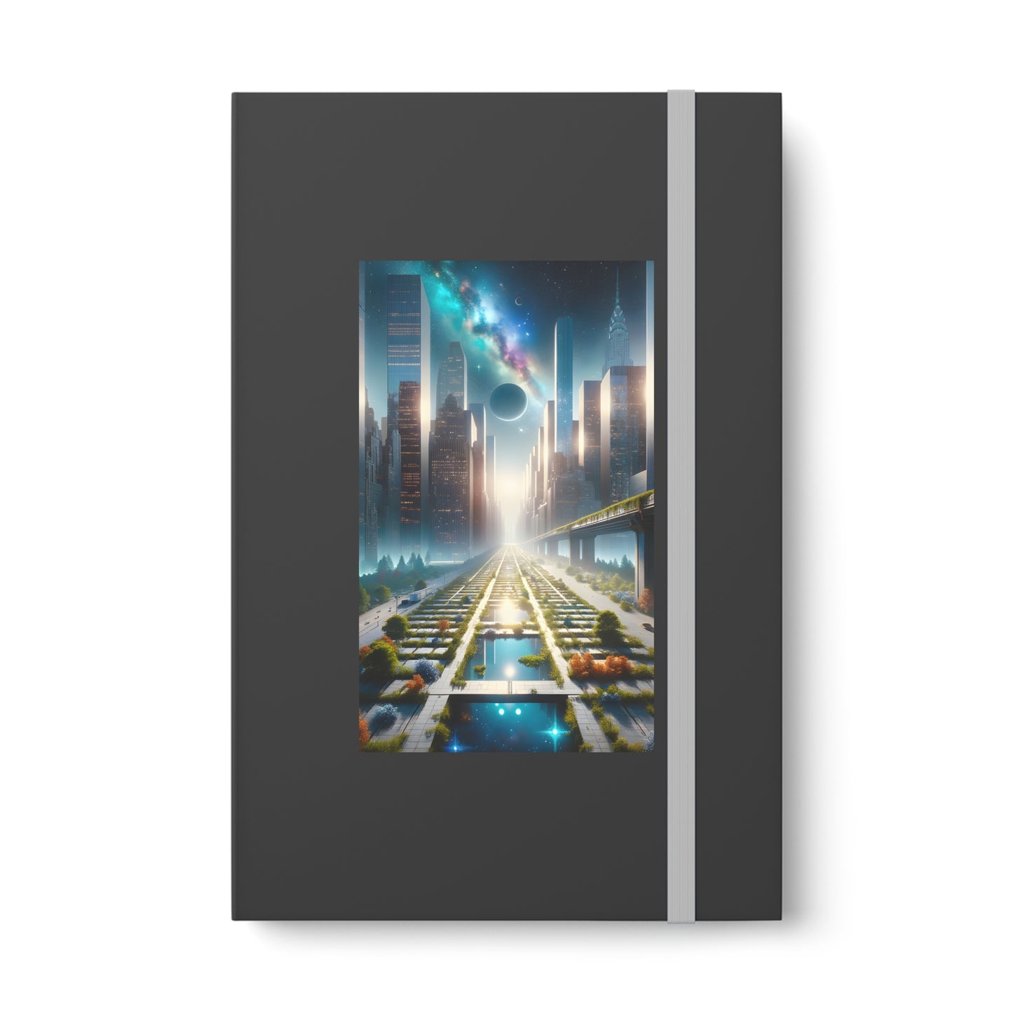 CyberScape Masterworks-Color Contrast Notebook - Ruled