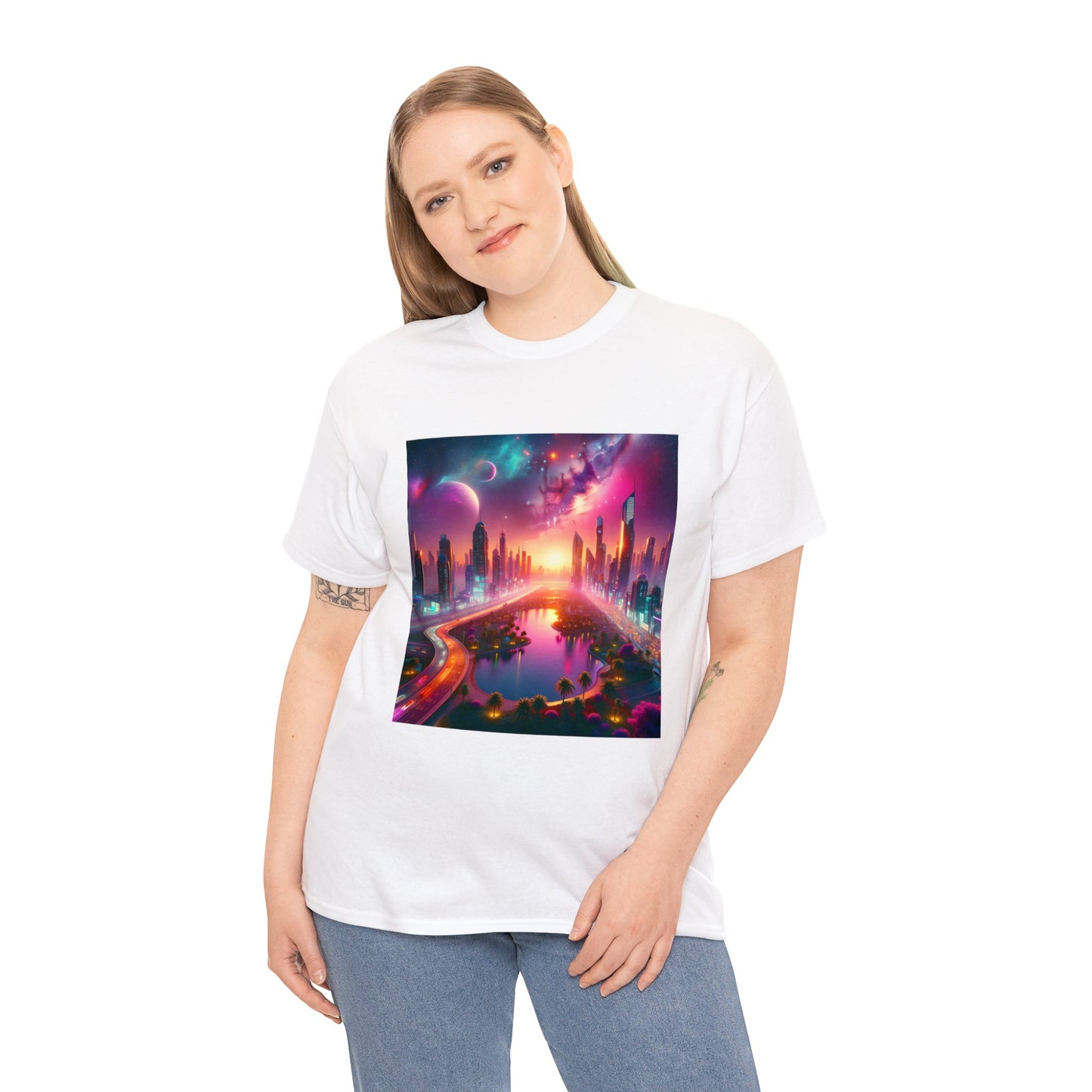 Radiant Visions-Unisex Heavy Cotton Tee