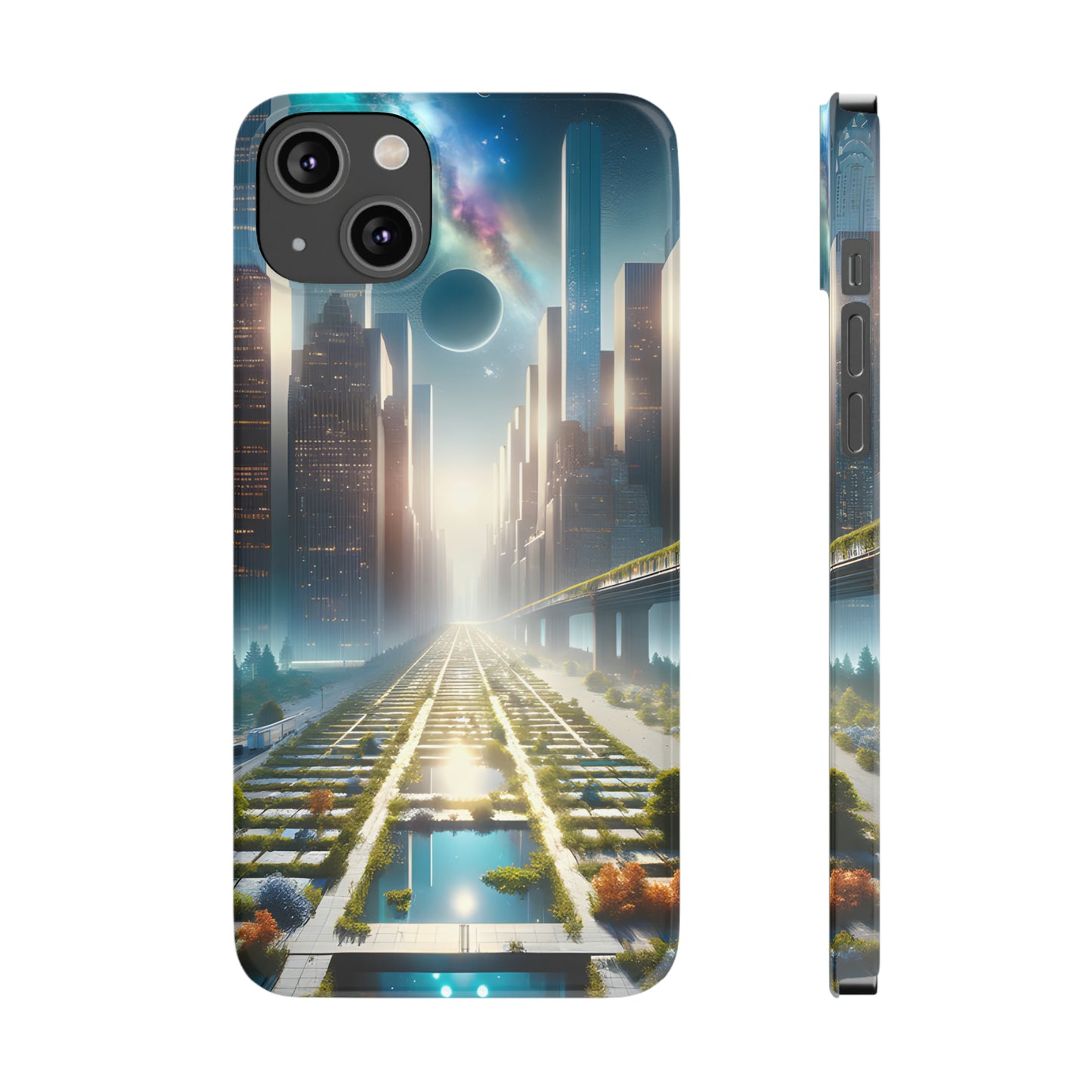 CyberScape Masterworks-Slim Phone Cases