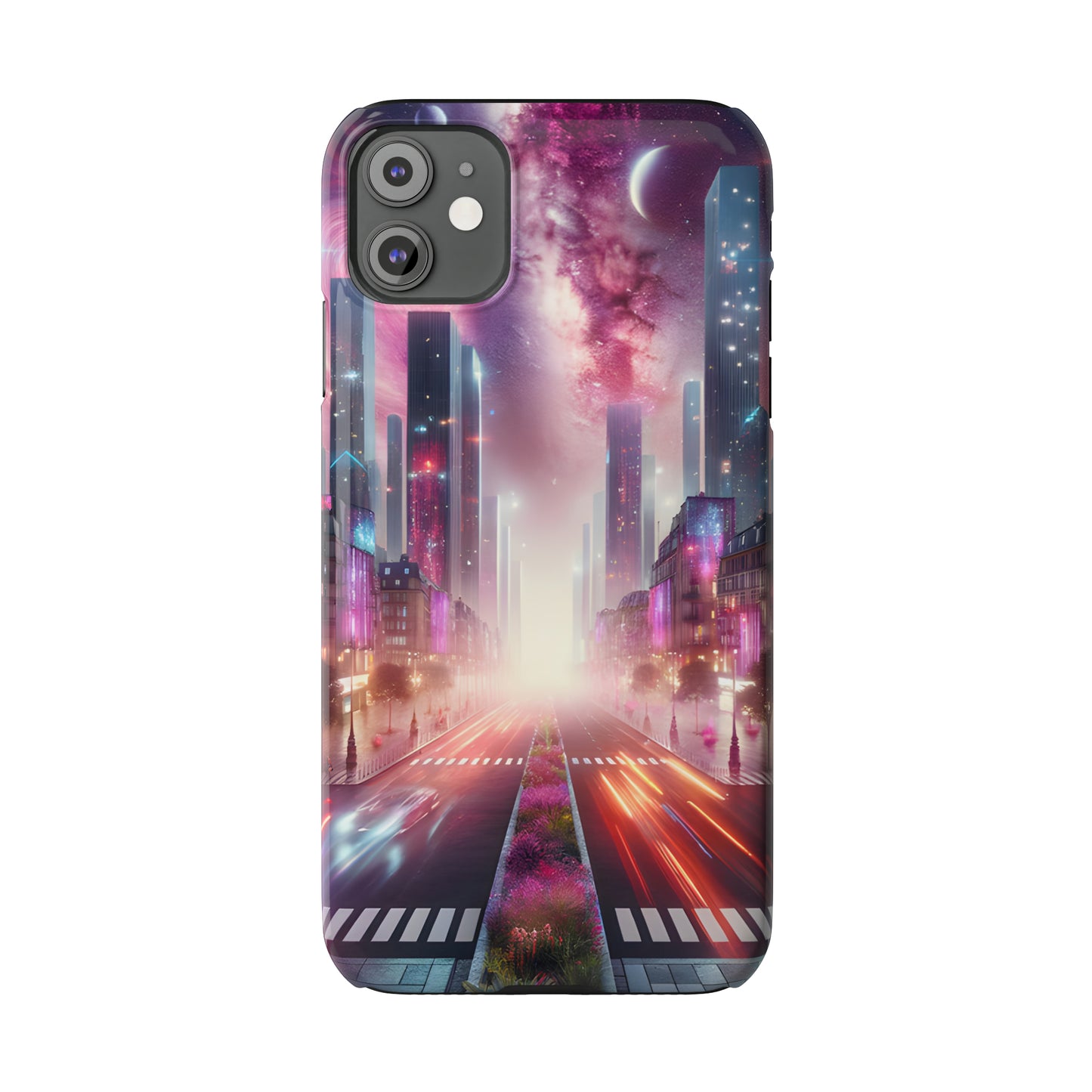 Paris Nightfall-Slim Phone Cases