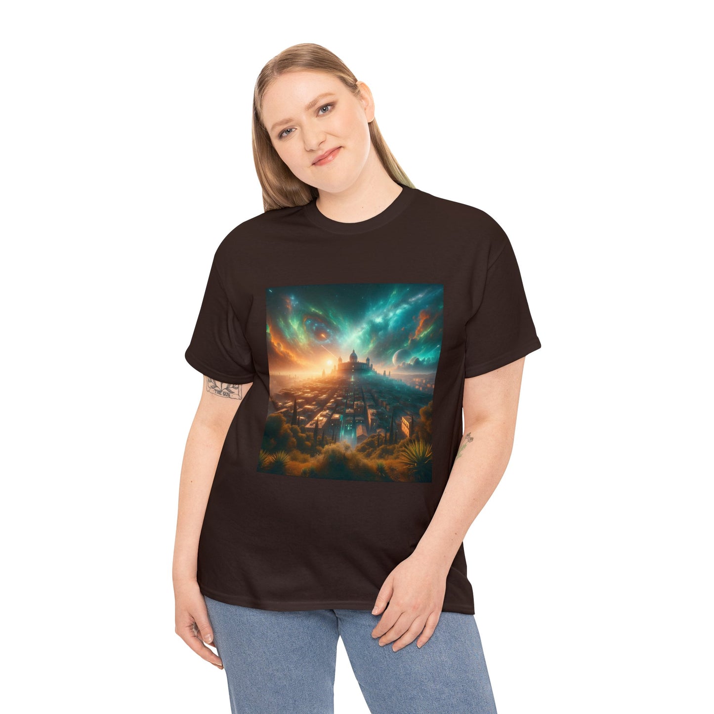 Titanium Dreams-Unisex Heavy Cotton Tee