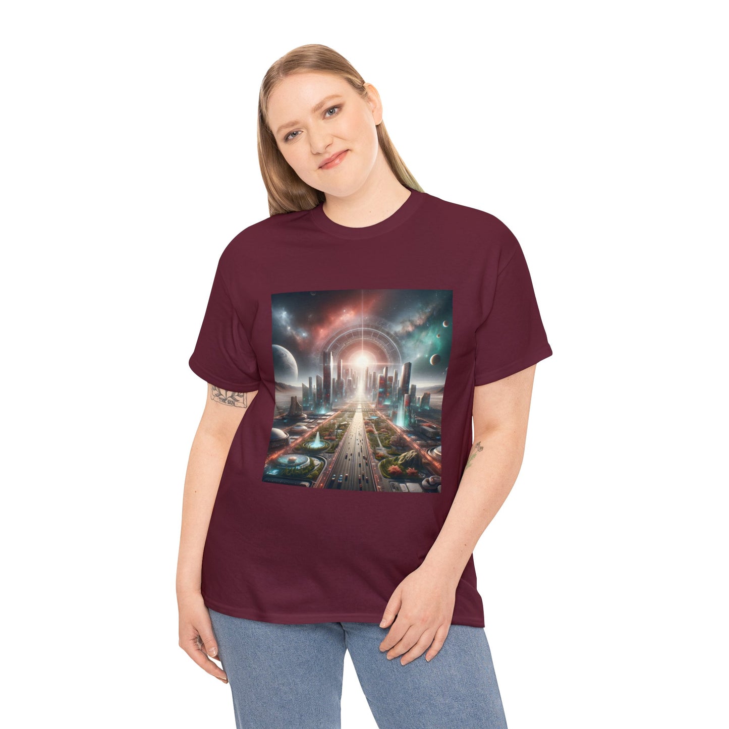 Vegas Vortex-Unisex Heavy Cotton Tee