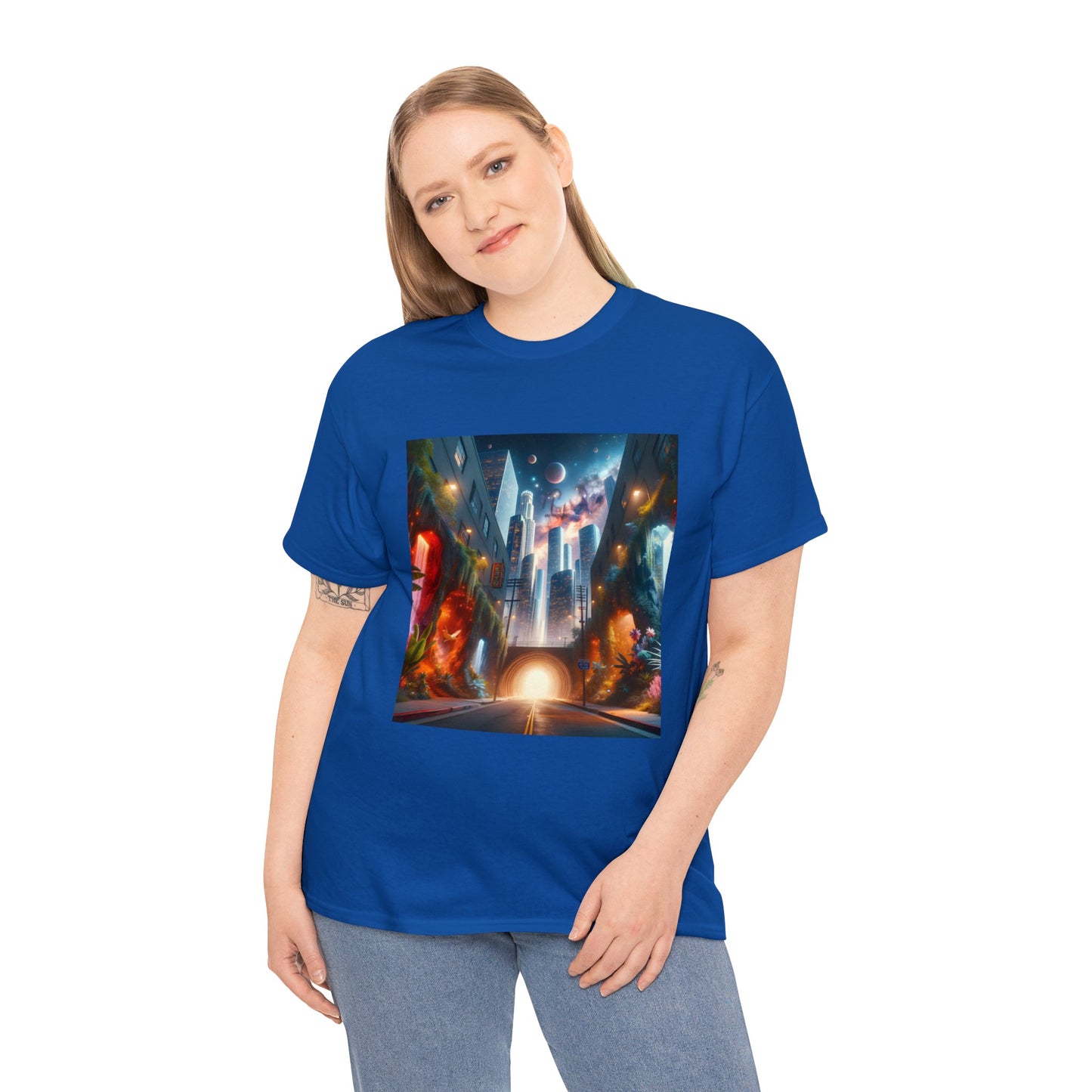 Phantom Dreamscape-Unisex Heavy Cotton Tee