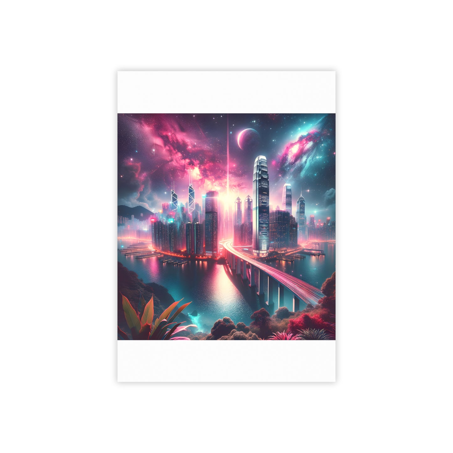 Aqua Skyline-Post-it® Note Pads