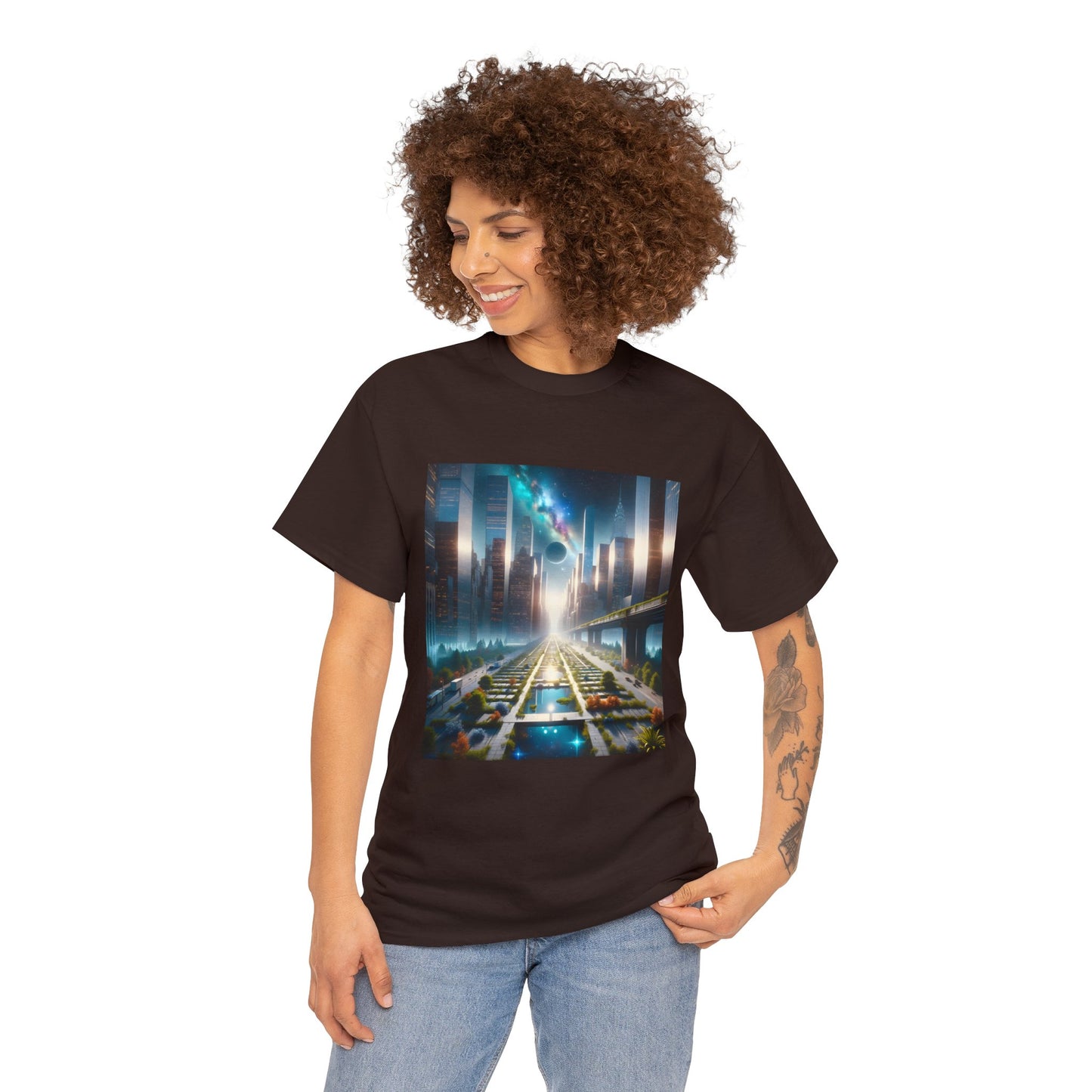 CyberScape Masterworks-Unisex Heavy Cotton Tee