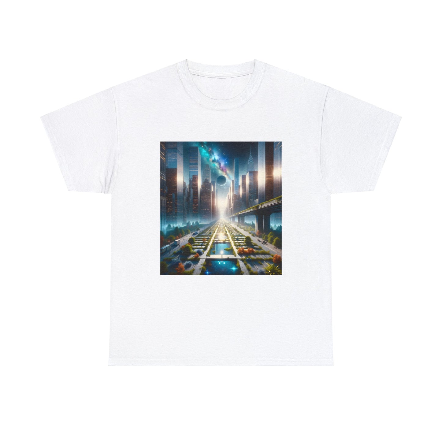 CyberScape Masterworks-Unisex Heavy Cotton Tee