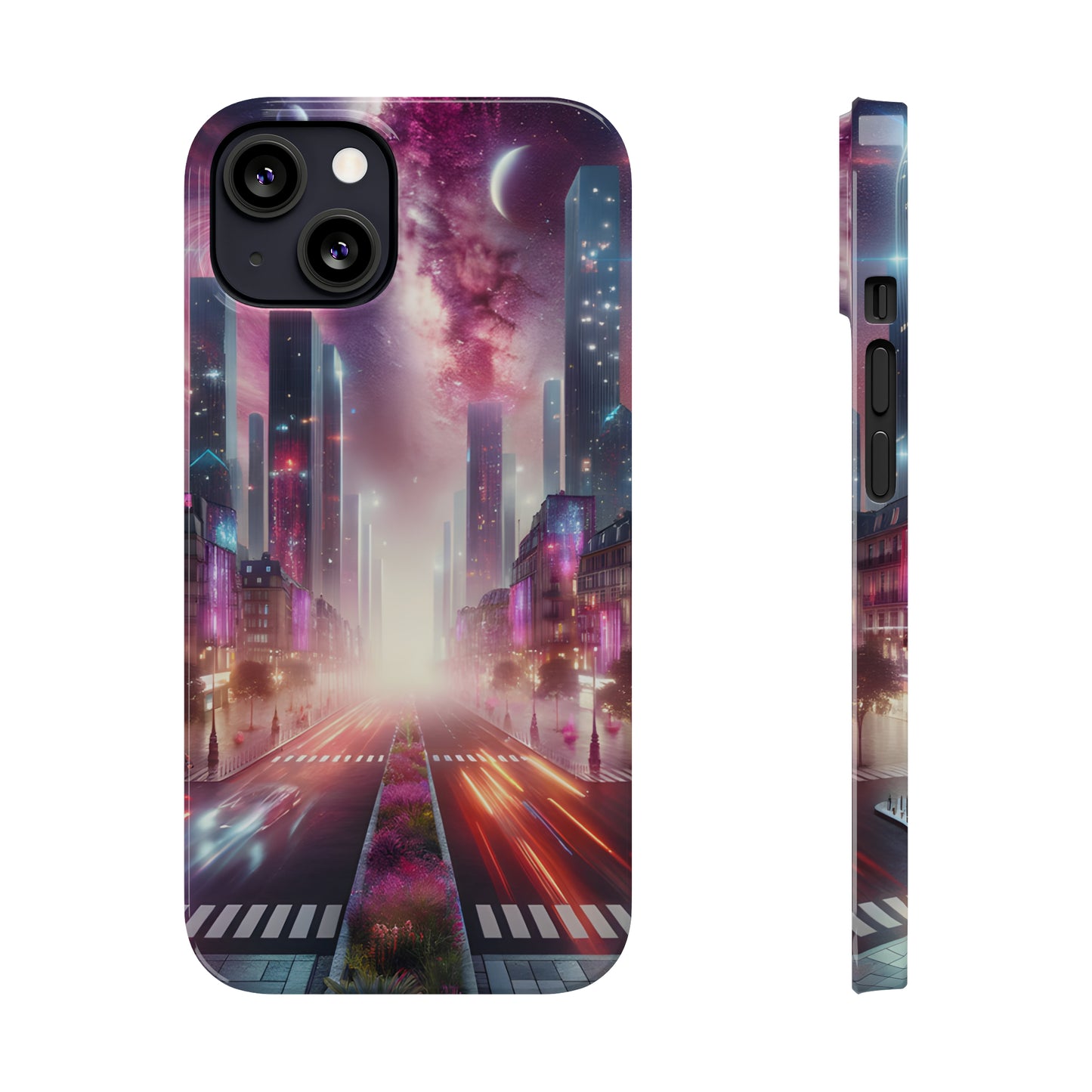 Paris Nightfall-Slim Phone Cases