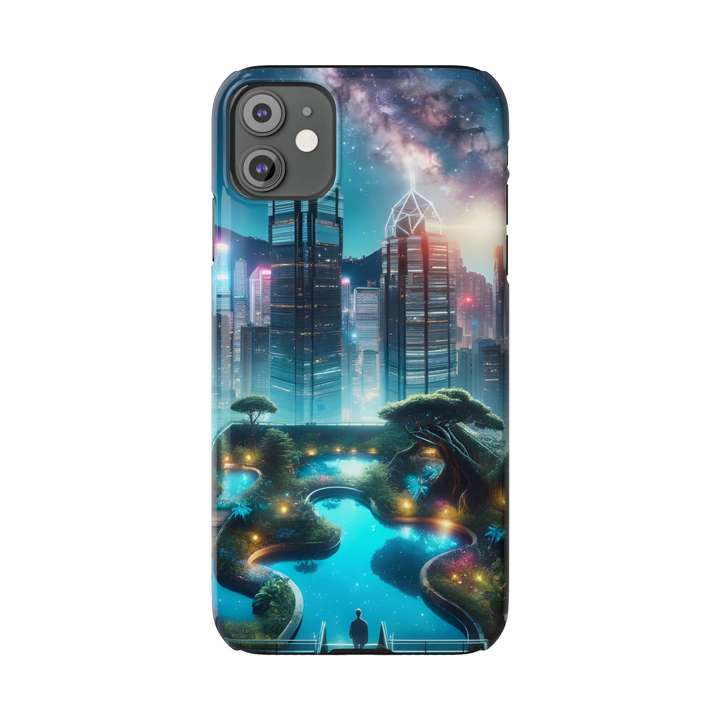 Luminosity Garden-Slim Phone Cases