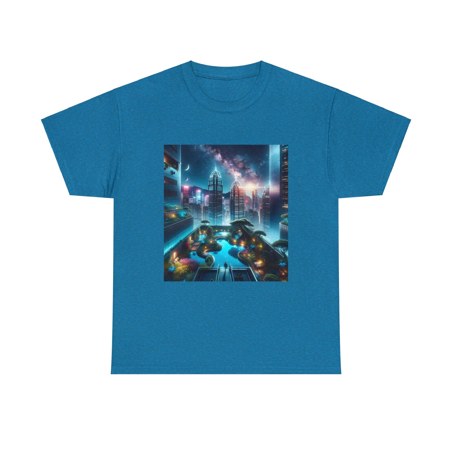 Luminosity Garden-Unisex Heavy Cotton Tee