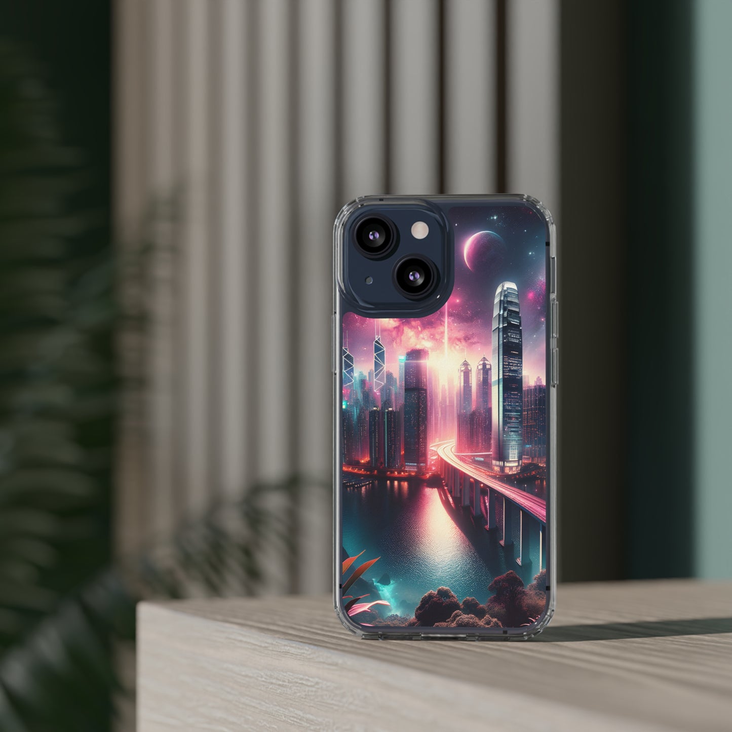 Aqua Skyline-Clear Cases