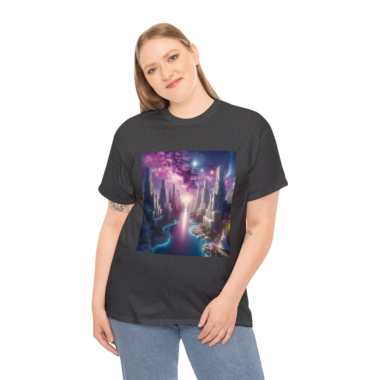 Marble Dreams-Unisex Heavy Cotton Tee