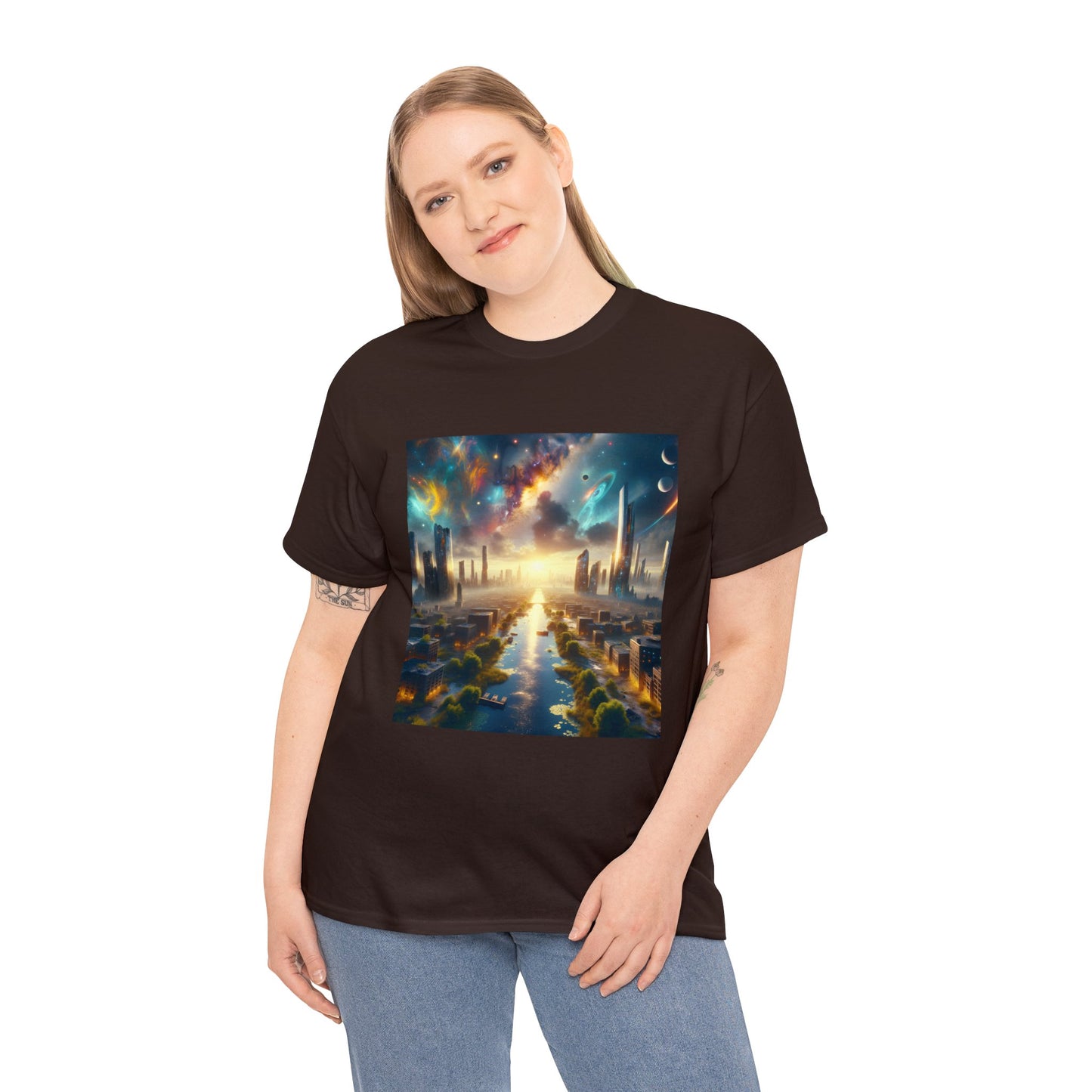 Starlight Reverie-Unisex Heavy Cotton Tee